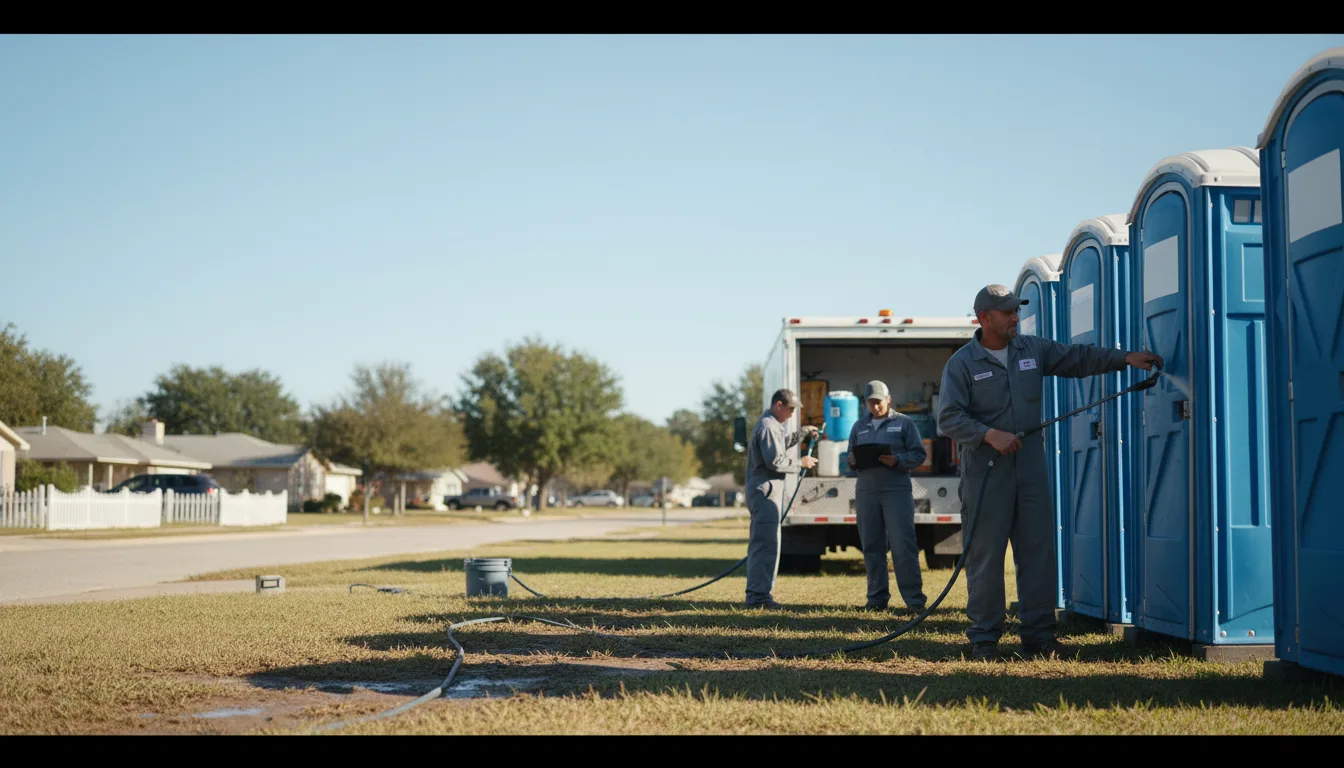 Long-Term Portable Toilet Rental in Reva, SD near me